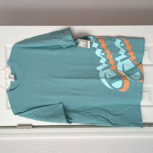 NWT Champion Heritage Panel Script T-shirt
